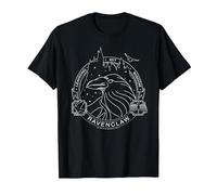 Harry Potter Ravenclaw Badge T-Shirt, Herren, Schwarz, M