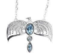 Harry Potter Ravenclaw Diadem Halskette silberfarben