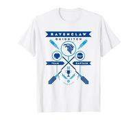 Harry Potter Ravenclaw Quidditch Crest T-Shirt, Herren, Weiß, 5XL