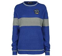 Harry Potter Ravenclaw - Quidditch Strickpullover blau grau in M