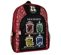 Harry Potter Rucksack | Hogwarts Schul Tasche| Gryffindor Slytherin Hufflepuff Ravenclaw Kinderrucksack Rot