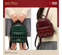 Harry Potter Rucksack, Hogwarts Stil Schulrucksack, Großer Reißverschluss Rucksack, Slytherin Gryffindor Pendler Tasche, geeignet für Ausflüge, Partys