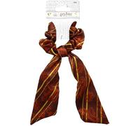Harry Potter - Satin-Schal - Schal + Scrunchie - Haargummi Mode - Frisurschmuck - Offizielles Hogwarts School Accessoire - Gryffindor Haus