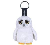 HARRY POTTER Schlüsselanhänger PLÜSCH Hedwig Eule - Höhe 10 cm - Warner Bros Wizarding World