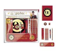 HARRY POTTER Schreibwaren Set groß (Plattform 9 3/4 Design) Geschenkset, Schulbedarf für Jungen und Mädchen - Offizielles Lizenzprodukt
