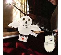 Harry Potter Serie Hedwig Magnetische Plüsch Schlüsselanhänger - offiziell lizenziert, weich & hautfreundlich, kann auch als Kühlschrankmagnet verwend