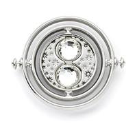 Harry Potter Silberfarbene Anstecknadel - Zeitumkehrer für Bekleidung, Einheitsgröße, Silber, Kein Edelstein