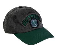 Harry Potter Slytherin Cap für Erwachsene - Verstellbare Schirmmütze mit Hogwarts Design
