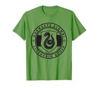 Harry Potter Slytherin House Badge T-Shirt, Herren, Hellgrün, XXL