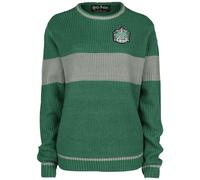 Harry Potter Slytherin - Quidditch Strickpullover grün grau in M