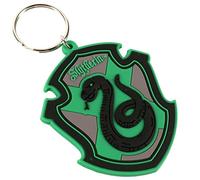 Harry Potter - Slytherin, Schlüsselanhänger aus Gummi, 4.5 x 6 cm