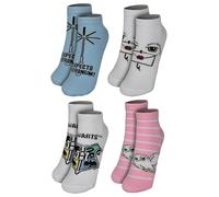 Harry Potter Socken für Damen - Hedwig Hogwarts Frauen Sneaker Strümpfe (4er Pack) (DE/NL/SE/PL, Numerisch, 39, 42, Regular, Regular)
