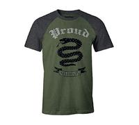 Harry Potter - T-Shirt Slytherin Proud - Green/Black (XL)