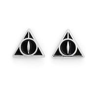 Harry Potter The Carat Shop Deathly Hallows Silber überzogene Bolzen-Ohrringe