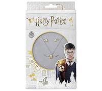 Harry Potter - The Carat Shop Goldener Schnatz Halskette und Ohrringe Geschenk-Set