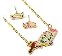 Harry Potter The Carat Shop Offizielles Honeydukes Logo Halskette und Ohrringe