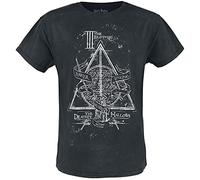 Harry Potter The Deathly Hallows Männer T-Shirt schwarz