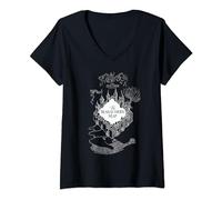 Harry Potter The Marauder's Map T-Shirt mit V-Ausschnitt