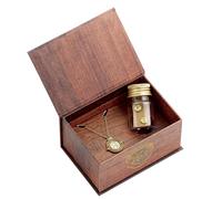 Harry Potter Time Turner Gift Box Unisex Halskette goldfarben
