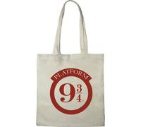 Harry Potter Tote Bag Platform 9 3/4 Zoll, Referenz: BWHAPOMBB006, Ecru, 38 x 40 cm