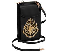 Harry Potter Umhängetasche - Crossbody Tasche mit Hogwarts Wappen, vielseitige Schultertasche für Fans