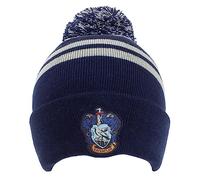 Harry Potter Unisex Beanie Pom-House Ravenclaw One Size Cap, Mehrfarbig