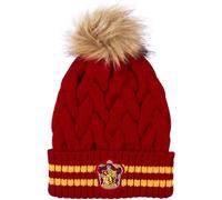 Harry Potter Pom-Pom Strickmütze Gryffindor rot