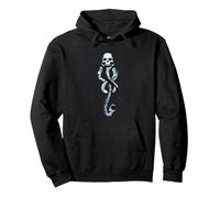 Harry Potter Voldemort Death Eater Tattoo Pullover Hoodie, Unisex für Erwachsene, Schwarz, M