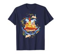 Harry Potter Watercolor Hogwarts Crest T-Shirt