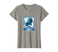 Harry Potter Watercolor Ravenclaw Crest T-Shirt, Damen, Schiefergrau, 3XL