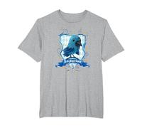 Harry Potter Watercolor Ravenclaw Crest T-Shirt, Herren Große Größen, Grau Meliert, 2X Tall