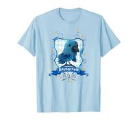Harry Potter Watercolor Ravenclaw Crest T-Shirt, Herren, Himmelblau, L