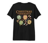 Harry Potter Weihnachten At Hogwarts Ginger Premium T-Shirt