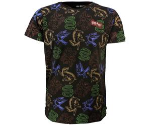 Harry Potter Wizards Unite House Animals T-Shirt - offizielles Merchandise XL Schwarz