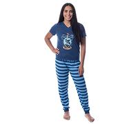 Harry Potter Womens' Ravenclaw Crest Jogger Pajama Set-All Houses (XL)