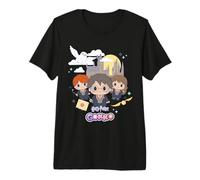 Harry Potter x Gokko Harry, Hermione and Ron Hogwarts Premium T-Shirt