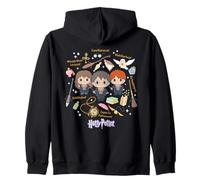 Harry Potter x Gokko Harry, Hermione and Ron with Icons Kapuzenjacke