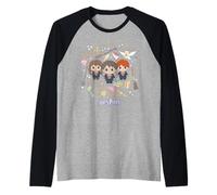 Harry Potter x Gokko Harry, Hermione and Ron with Icons Raglan