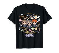 Harry Potter x Gokko Harry, Hermione and Ron with Icons T-Shirt