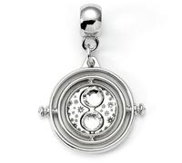 The Carat Shop Offizieller Harry Potter Zeitumkehrer silberfarbener Schieber-Anhänger, Einheitsgröße, Zinklegierung: 93 % Zink, 3 % Kupfer, 4 % Aluminium, Kein Edelstein