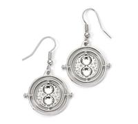 Harry Potter Zeitumkehrer Unisex Ohrring silberfarben Zinklegierung Fan-Merch, Filme, Geschenke