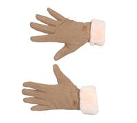 Harrys-Collection Damen Handschuhe mit Touch Funktion, camel, L/XL