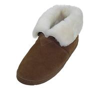 Boots aus feinstes Merino Lammfell in 2 Farben 39, Haselnuss