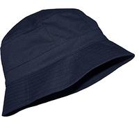 Harrys-Collection Damen Herren Fischerhut Stoff 6 Farben bis Größe 63, Kopfgröße:61, Farben:Marine