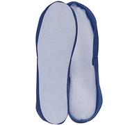 Harrys-Collection Damen Herren Kinder Ledersohle für Hüttenschuhe, Farben:blau, Schuhgröße:20/21