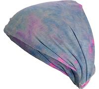 Harrys-Collection Damen Mädchen Haarband in 18 Unifarben, Kopfgröße:Einheitsgröße, Farben:Batik hellblau