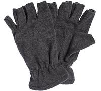 Gefütterter Fleecehandschuh mit Thinsulate ohne Finger dunkelgrau, S/M