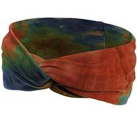 Harrys-Collection Haarband oder Stirnband in 4 verschiedenen Batik Farben Turban, Kopfgröße:Einheitsgröße, Farben:gelb-bunt