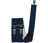 Hosenträger mit 3 Clips 6 Farben marine