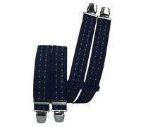 Harrys-Collection Herren Edler Hosenträger in 4 Farben, Farben:marine